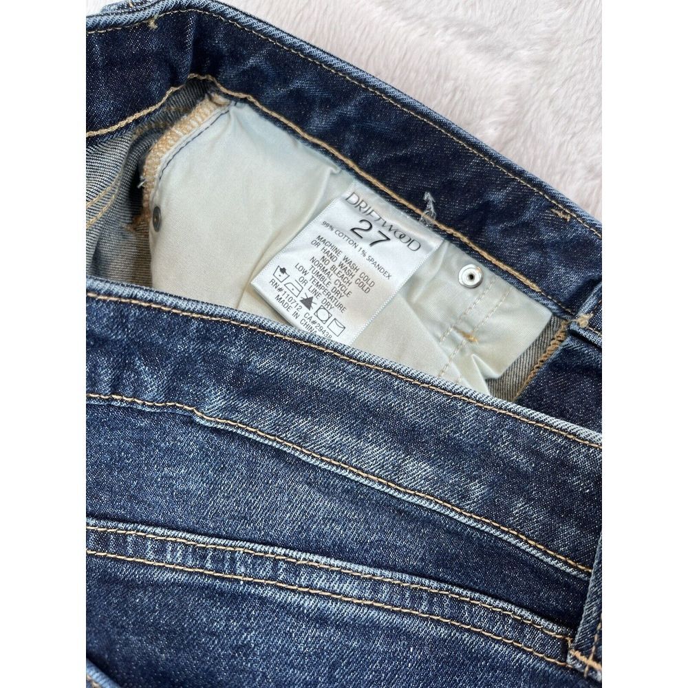 *NWT* Driftwood Jackie High Rise Skinny Jeans Women's Distressed Denim - Sz 27 - Picture 9 of 9